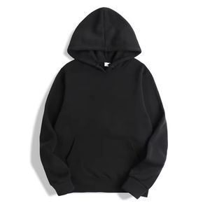 OEM Hiver 100% Coton Pull à Capuche Surdimensionné pour Hommes Femmes à Manches Longues Fitness Pull Décontracté Grande Taille Sweats à Capuche Vierges - Product Image 2