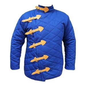 Gambesones Europeos Tradicionales Hechos a Mano, Estilo Patriótico, Técnica de Armadura Antigua, Cosidos con Tela de Algodón, Artesanía con Atractivo Moderno - Product Image 5