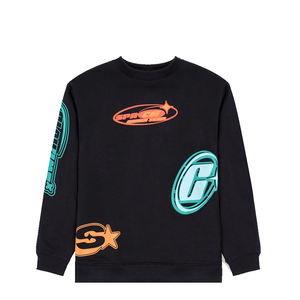 Sweat-shirt imprimé de qualité supérieure le plus à la mode de Sportar International pour hommes couleur noire pour l'hiver - Product Image 2