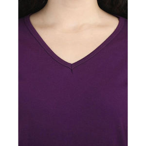 Camisetas de Cuello en V para Mujer al por Mayor, Telas Personalizadas, Moda, Comodidad, Suministro al por Mayor, Camiseta con Logotipo Personalizado para Mujer - Product Image 5