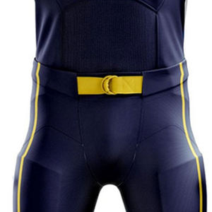 Uniforme de football américain sur mesure OEM, couleurs personnalisées, anti-UV, nouveau design, logo imprimé, taille XL et plus, respirant, pour usage sportif - Product Image 5