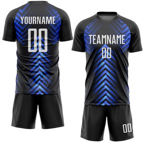Tenue de football entièrement sublimée, vêtements d'équipe personnalisés, maillot de sport court respirant, vente en gros, export, qualité professionnelle, service OEM - Product Image 2