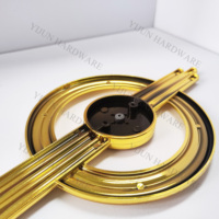 Yijun Meubles Accessoires En Plastique De Luxe Nouveau Design En Plastique Bouton Décoratif
