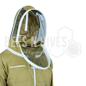 OEM 100% Coton Premium Plus Veste de protection apicole Protection de niveau Anti-piqûre Anti-UV Logo personnalisable Vêtements de sécurité - Product Image 2