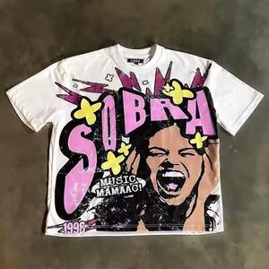 เสื้อยืดคอกลมผ้าฝ้าย100% สำหรับผู้ชาย280กรัมน้ำหนักผ้าสำหรับฤดูร้อนออกแบบโลโก้ได้ตามที่ต้องการ - Product Image 1