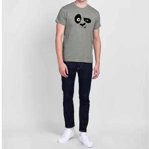 T-shirts pour hommes en coton 100% léger, taille personnalisée, tendance du moment / T-shirts à manches courtes en tissu respirant pour une utilisation en extérieur - Product Image 3