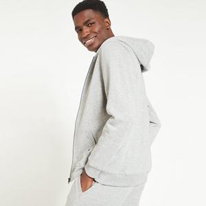 Chaqueta con capucha para hombre personalizada clásica con cremallera completa Sudadera con capucha de algodón transpirable chaqueta con cremallera comodidad Invierno Polar liso teñido Technics - Product Image 2