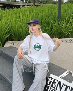 T-shirt unisexe 100% coton T-shirts vierges Impression graphique personnalisée pour hommes/femmes surdimensionnés - Product Image 4