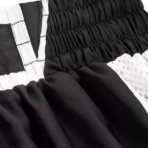 Offre Spéciale short de boxe en polyester pour hommes décontracté taille élastique vêtements de sport avec taille moyenne coupe ample - Product Image 6