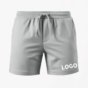 Shorts de sport pour hommes athlétiques à séchage rapide poches respirantes lâche course Fitness pantalons courts Gym coton Shorts pour hommes - Product Image 2