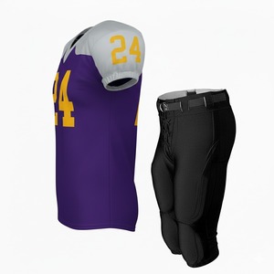 Lo Mejor en Ropa Deportiva Americana, Uniformes de Fútbol Americano, Estilo Camisetas y Uniformes de Fútbol, Conjunto de 2 Piezas - Product Image 3