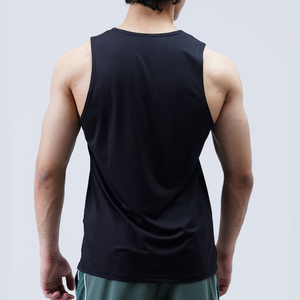 Camiseta sin mangas de verano de alta calidad para hombre al por mayor, Camiseta deportiva sin mangas de 230G, camiseta sin mangas de algodón de peso pesado para hombre - Product Image 3