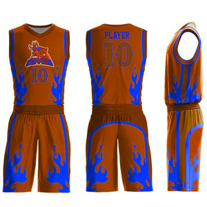 Kit d'uniforme de basket-ball respirant à séchage rapide pour hommes Vêtements de sport en gros Bsci Maillots sublimés avec logo imprimé Style pour garçons - Product Image 6