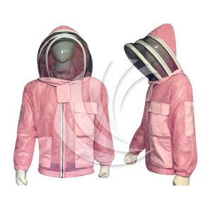 Veste d'apiculteur ultra-ventilée très vendue avec voile de protection, 3 couches, pour la sécurité en apiculture - Product Image 5