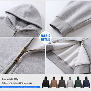 Sweats à capuche épais 400 GSM qualité supérieure sweats unisexes chauds durables confortables vêtements décontractés prix d'usine approvisionnement - Product Image 6