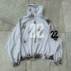 سترات بغطاء رأس للرجال بسحاب عالي الجودة قطن سادة أفضل منتج ملابس شارع عالية ربطة عنق صبغة بالأسى شعار أمامي خدمة <span class=keywords><strong>OEM</strong></span> - Product Image 2