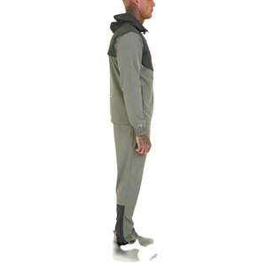 Nueva Llegada Conjuntos Deportivos para Gimnasio y Aire Libre Chaqueta con Capucha Cortavientos y Chándal con Cremallera Completa Ropa Deportiva Ligera y Transpirable para Hombre - Product Image 5