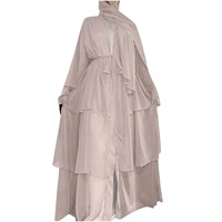 Nouvelles dames personnalisées Abaya conceptions 20235 islamique manches chauve-souris Abaya Dubaï pour les femmes musulmanes