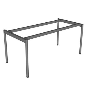 OMA II System Steel Frame Assembly for 160x80cm <b>Table</b> Powder Coated HCOM206 - Product Image 1