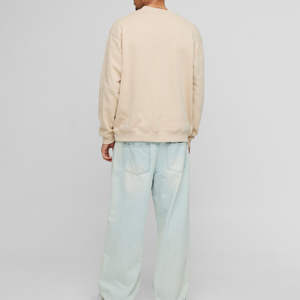 Nouveaux sweats à capuche unisexes en tissu polaire 100% coton, style streetwear d'hiver, design personnalisé, lavage à la pierre numérique, manches longues, uni - Product Image 3