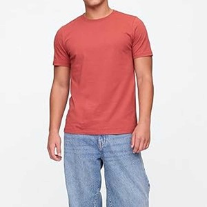 T-shirts pour hommes, col rond à manches courtes 60% coton, 40% polyester T-shirt unisexe - Product Image 3