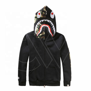 เสื้อฮู้ดซิปเต็มตัว ผ้าฟลีซคอตตอนคุณภาพสูง สไตล์สตรีทแวร์สำหรับฤดูหนาว ปักลาย  รักษ์โลก แขนยาว สำหรับผู้ชาย น้ำหนัก 300 กรัม - Product Image 3