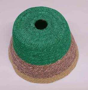 Haute qualité Boho Style Seagrass paille pendentif abat-jour écologique rotin suspendu lumière couverture pour une utilisation en intérieur pour la vie - Product Image 3