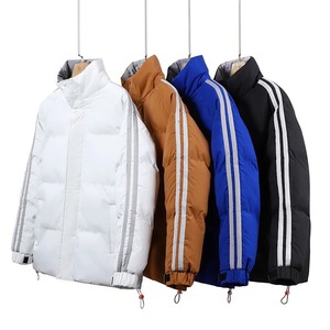 แจ็กเก็ตขนเป็ดฤดูหนาวสำหรับผู้ชายเสื้อโค้ทบุนวม - Product Image 1