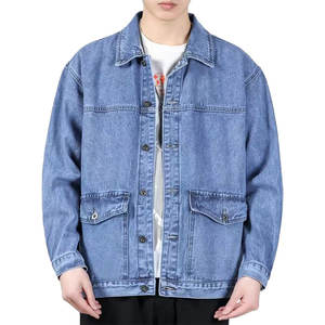 Veste en jean sur mesure Nouveau design Veste en jean pour homme sur mesure Printemps et automne Qualité supérieure Veste en denim pour homme - Product Image 1
