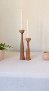 Portavelas Creativo de Madera Rústica, Diseños Personalizados Hechos a Mano para Decoración del Hogar o Espacios Exteriores - Product Image 3