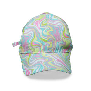 หมวกเบสบอลพิมพ์ลาย6แผงน้ำหนักเบาโลโก้ออกแบบได้ตามต้องการสำหรับกิจกรรมกลางแจ้งของผู้ชายและผู้หญิง - Product Image 1