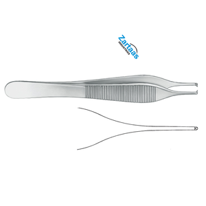 Fórceps de tejido Adson de acero inoxidable de alta calidad 1x2 dientes 15cm / 6 "fabricante de instrumentos quirúrgicos - Product Image 6