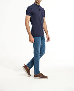 Haute qualité en gros de marque 100% coton imprimé personnalisé anti-rides décontracté col retourné à manches longues pour chemise pour hommes - Product Image 1