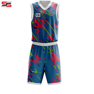 2025 Reversible Transpirable Uniforme de baloncesto deportivo de alta calidad Pantalones cortos personalizados con técnicas impresas - Product Image 1