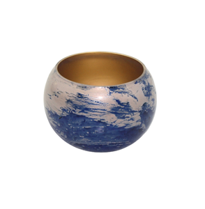 Antique <b>Gold</b> Decorative Glass Material <b>Candle</b> Votive <b>Holder</b> for Home and Hotel Decorations Handmade Tabletop Customized - Product Image 2