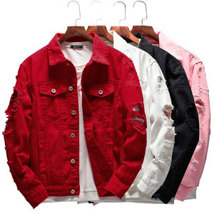 2025 Jeans Veste Hommes Contracté Mode Nouveau Haute Qualité Hommes Jeans Vestes Denim Veste - Product Image 1