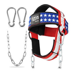 Arnés para la Cabeza con Cadena para Entrenamiento Muscular de Cuello, Accesorios de Gimnasio, Acolchado de Neopreno, Logotipo Personalizado, Arnés para la Cabeza con Cadena Resistente - Product Image 2