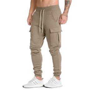 Pantalones Deportivos Rectos Delgados de Alta Calidad para Hombre, Pantalones Jogger de Algodón Negro Personalizados, de Secado Rápido, Transpirables, Casuales de Lona 2026 - Product Image 2