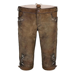 Hombres Bavarian Knee Lederhosen Buen material Pakistán Hecho Estilo único Rodilla Lederhosen para hombres - Product Image 6