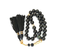 Cadeau du Ramadan, perles de prière musulmanes en acier inoxydable religieuses, 10 mm, 33 pièces, tasbih rond, vente en gros, garantie 100 %, qualité supérieure pour le zikr