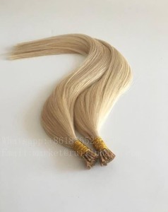 100% Remy naturel vierge Extensions de cheveux humains kératine brute ITIP Double dessiné Vietnam Double trame haute qualité Kin Extension de cheveux - Product Image 4