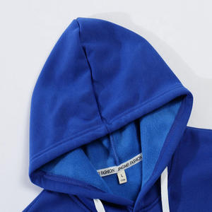 Sweat à capuche surdimensionné décontracté pour hommes de qualité supérieure fabriqué en usine pour un usage quotidien élégant personnalisation complète de la position du logo avant - Product Image 4