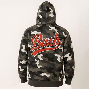 Sudadera con Capucha y Cremallera para Hombre, Diseño Camuflado, Nuevo Estilo, 100% Algodón Tejido - Product Image 2