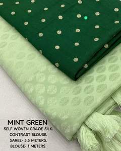 ขายร้อน crape Silk ที่มีดีไซน์ทอผู้ผลิตและผู้จัดจำหน่ายจาก surat ทั้งอัตราจาก surat - Product Image 2