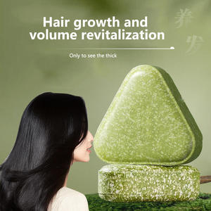 Jabón Sólido Usman para Cabello Seco con Platycladus Orientalis y Polygonum Multiflorum, Control de Grasa y Propiedades Anticaspa - Product Image 6