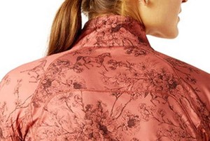 Nouveau design, matière respirante, jersey d'équitation pour femmes, polos à manches longues, extensible dans quatre directions, fermeture éclair - Product Image 4