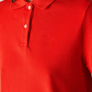 Polo de manga corta personalizable para mujer, diseño atlético de alta calidad, tela de rendimiento transpirable, más informal - Product Image 5