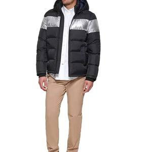 Fabricant de vestes en duvet à capuche personnalisées |   Veste d'hiver pour homme à capuche, design personnalisé, dernière tendance, OEM, pour temps froid - Product Image 1