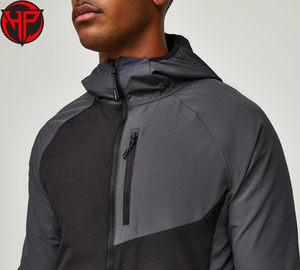 แจ็คเก็ตกันลมคุณภาพสูงรุ่นใหม่ล่าสุด สไตล์ลำลองสำหรับผู้ใหญ่ กันน้ำ มีฮู้ด ไซส์ใหญ่พิเศษ สำหรับผู้ชายและผู้หญิง - Product Image 4