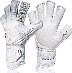 Guantes de portero de cuero Premium personalizables ajuste personalizado venta al por mayor fútbol látex agarre - Product Image 6